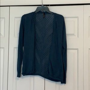 Maurices blue gray cardigan